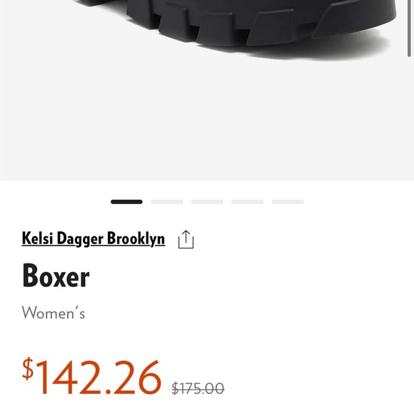 Kelsey Dagger boxer platform clog womens 6.5 - Picture 2 of 8